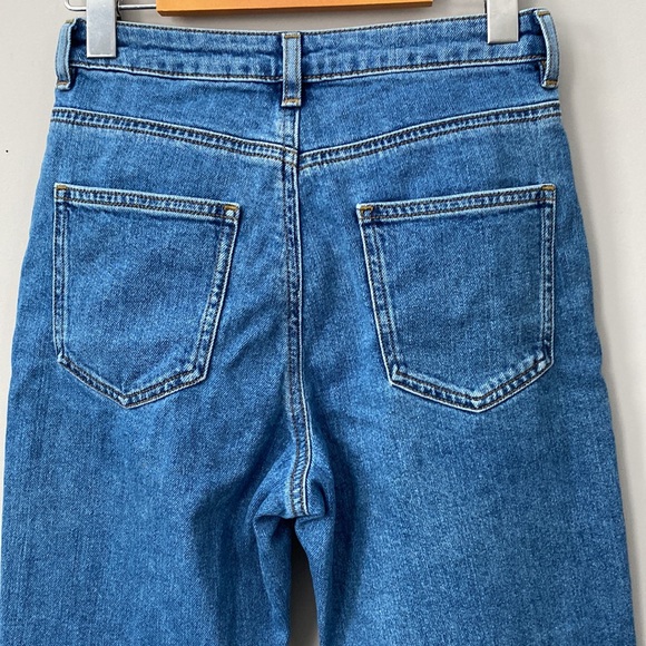 ASOS DESIGN Petite Recycled Farleigh Petite Mom Jeans Size 25w28l - Picture 7 of 7